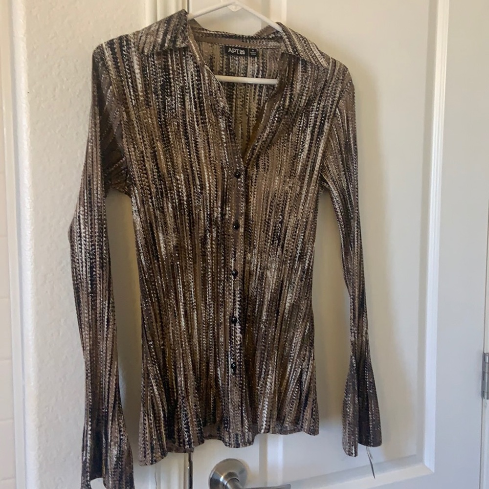 Apt 9 fitted dress shirt NWT